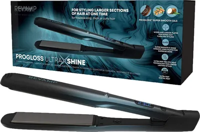 Obrázek produktu pro REVAMP Progloss Wide Ultra X Shine ST-2000 Žehlička na vlasy černá