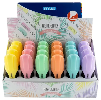 Produktbild von Stylex Textmarker - pastell