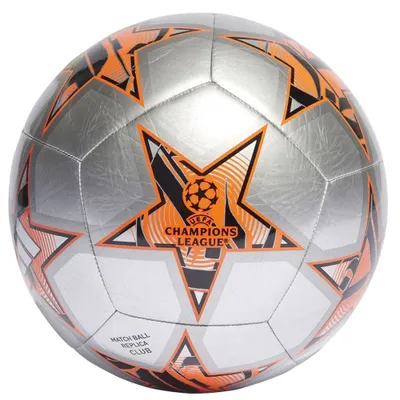 Productafbeelding van Adidas - "Finale Club" voetbal, model PP2426 (5) (Oranje/Zilver)
