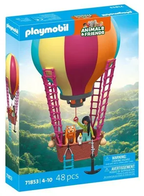 Immagine prodotto di PLAYMOBIL 71853: Viaggio in Mongolfiera