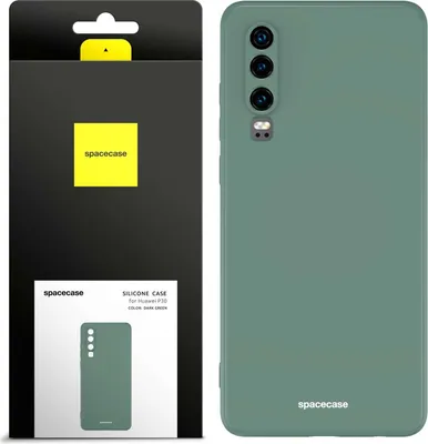 Image de Coque en silicone SPACECASE Coque en silicone pour Huawei P30 Vert