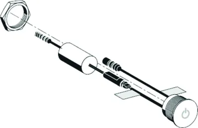 Produktbild von Schell 699560699 Piezotaster 12V