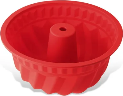 Produktbild von Dr. Oetker Gugelhupfform Ø 22 cm Flexxibel, Backform für Gugelhupf aus Silikon, Bundform für eindrucksvolle Kreationen, hochwertige Silikon-Kuchenform