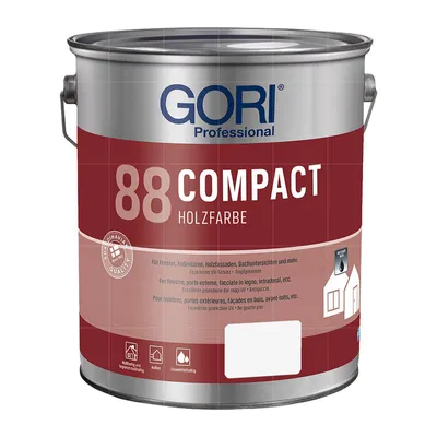 Produktbild von Gori 88 Compact Holzfarbe - 2.5 Ltr (Polarweiss)