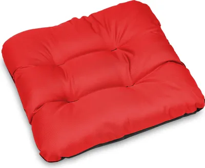 Produktbild von Stuhlkissen Sitzkissen für stühle - 8er Set 45x45 cm - Outdoor und Indoor - rot
