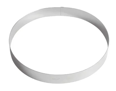Obrázok produktu pre Pasticceria Paderno Tortenring breit 28 Edelstahl Rostfrei 47530-28