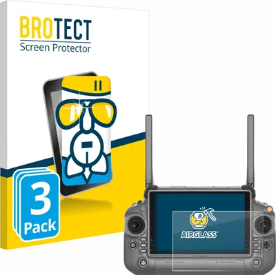 Produktbild von 3x BROTECT Schutzglas für DJI RC Plus Schutzfolie Panzer Folie Glas Display Schutz klar