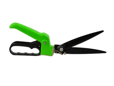 Produktbild von PROFI 360° Rotationsgras-Schneider mit 130 mm Klingen aus 50HCS-Stahl - Ergonomischer Griff für präzise Rasen- und Strauchpflege