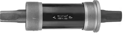 Image de Dilwe pédalier, BSA pédalier axe à quatre trous Bike Press Fit pièces Bottom Bracket Square f��r manivelle carrée(100 * 155MM)