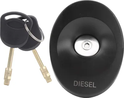 Image de Couvercle de verrouillage du bouchon de réservoir de carburant avec 2 boutons AB00495F0015 Passeport pour Ford Transit 1994-2000
