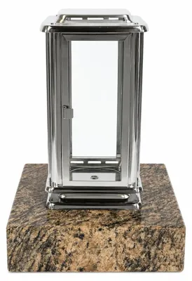 Immagine prodotto di Elegante lampada da tavolo in acciaio inossidabile con base in granito