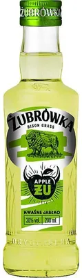 Produktbild von Żubrówka Likör ŻU Saurer Apfel 200 ml