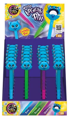 Produktbild von Lisciani Moon Academy Kugelschreiber mit Glitzer, 1 Stück, Mix 304-110537
