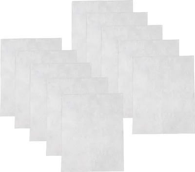 Produktbild von vhbw Set 10x Schutzvlies für Staubsauger - Universal Schutzfilter Weiß