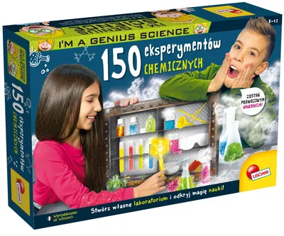 Zdjęcie produktu dla Mały Geniusz - 150 eksperymentów chemnicznych