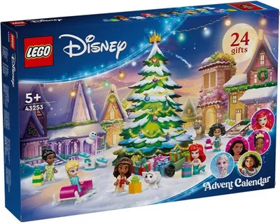 Produktbild von LEGO │ Disney Princess Adventskalender 2024, Bauspielzeug mit 5 Mikro-Spielfiguren, Adventsbauset für Kinder, fantasievolle Geschenkideen für Mädchen und Jungen ab 5 Jahren, Weihnachtsgeschenk 43253