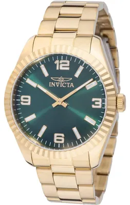 Invicta Specialty Orologio da Uomo in acciaio inossidabile con movimento Quarzo - 45mm, Blu/Oro : Invicta