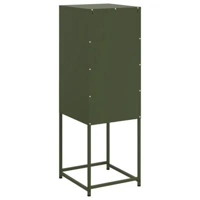 Produktbild von Highboard Olivgrün 36x39x107 cm Stahl