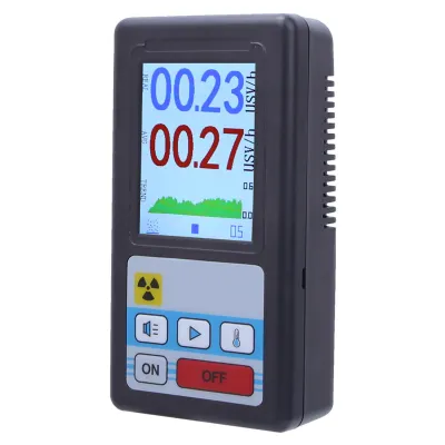Zdjęcie produktu dla Detektor promieniowania jądrowego, licznik Geigera, dozymetr, tester promieniowania rentgenowskiego beta gamma, cyfrowy licznik Geigera, miernik promieniowania rentgenowskiego beta gamma