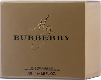 A close-up of a perfume box.