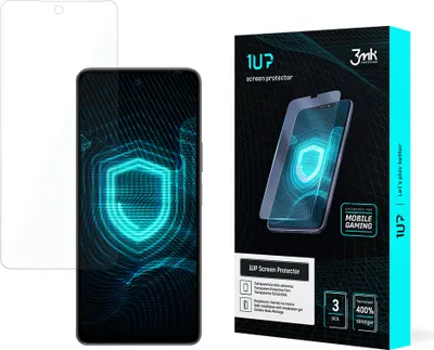 Produktbild von 3mk Display Schutzfolie 1UP für Tecno Pova 5 Pro 5G  transparent Gaming (3 Stück)