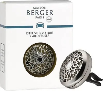 Produktbild von Maison Berger Paris 006410, Anklippbare Spülung, Vent, Nickel, Glas, 90 mm, 33 mm