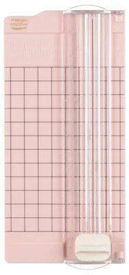 Image de Vaessen Creative | Mini coupe papier 6,5x15,3cm rose