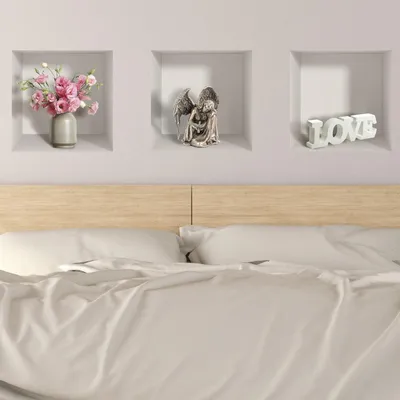 Produktbild von 3D-Aufkleber mit Liebessymbolen, 30 x 90 cm