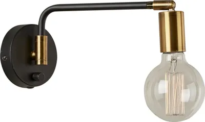 Obrázek produktu pro Italux Ivette LED nástěnné svítidlo průmyslové matné černé MB-BR16164-W1-G/B