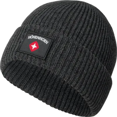 Produktbild von Höhenhorn Ronce Knitted Beanie Uni Herren Damen Dunkelgrau