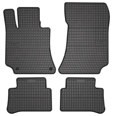 Produktbild von Fußmatten Automatten Vorne Gummi Schwarz für Mercedes 814 1983-1998