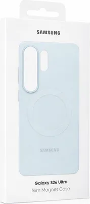 Imagen del producto de Funda magnética delgada Samsung, color azul claro, para Samsung Galaxy S26 Ultra, modelo EF-SS948CL