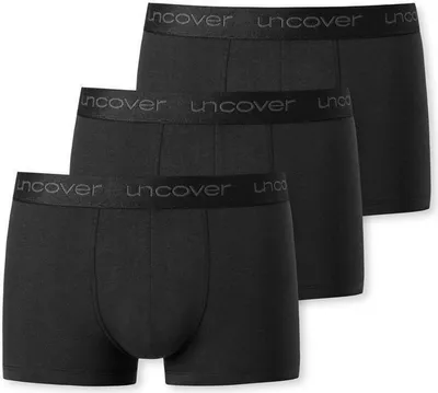 Produktbild von Schiesser Herren 3PACK Shorts schwarz Pack (Mehrfach) Gr. 3XL