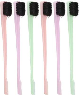 Imagen del producto de Cepillo de doble filo, cepillo para controlar el cabello, cepillo para dar volumen, cepillo para alisar, peine para definir el cabello, peine para peinar