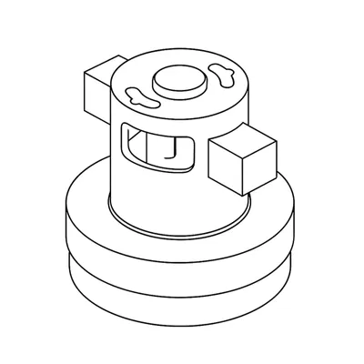 Produktbild von Original Kärcher Saugmotor 4.060-034.0 Saugturbine Ersatzmotor Ersatzturbine