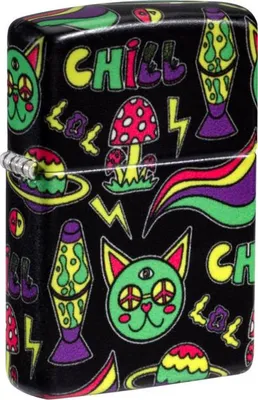 Produktbild von Zippo Benzin-Feuerzeug color 540°, Glow in the Dark green, unbefüllt 60007735