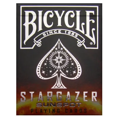 Zdjęcie produktu dla Bicycle Stargazer Sunspot, 56 szt., Niebieski, 1 płyt(y), Chłopak, dziewczyna, Dorośli, 20 min