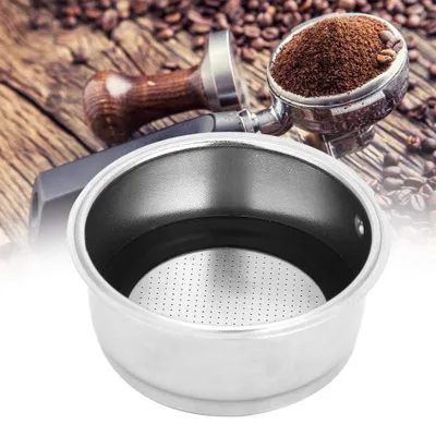 Kaffeefilterkorb Edelstahl, wiederverwendbar, Doppelportion