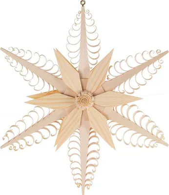Produktbild von Fensterbild Spanstern (23cm) von Dregeno Seiffen