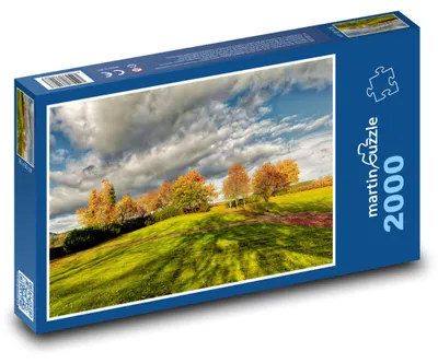 Zdjęcie produktu dla Puzzle 2000 Jesienna kraina w parku - martinpuzzle