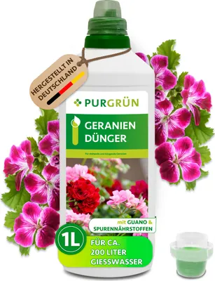 Produktbild von Purgrün Geraniendünger 1 Liter,