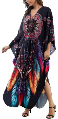 Image de Pyjama en jersey noir, style décontracté, de la marque Etnische Print