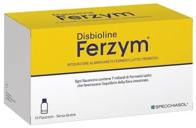 Productafbeelding van DISBIOLINE FERZYM, 10 flacons van 8 ml
