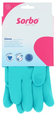 Produktbild von Sorbo Haushaltshandschuhe Nitril Größe S - Latexfrei & Wiederverwendbar