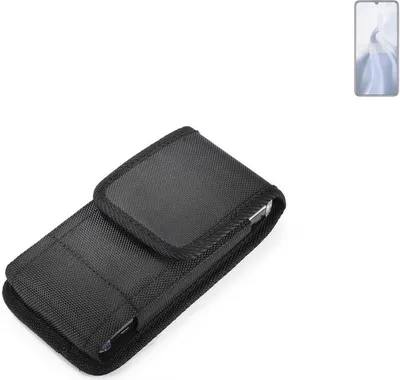 Produktbild von Holster Gürteltasche kompatibel mit Oukitel C51 Holster Gürtel Tasche wasserabweisend Handy Hülle Schutz Hülle Outdoor schwarz K-S-Trade