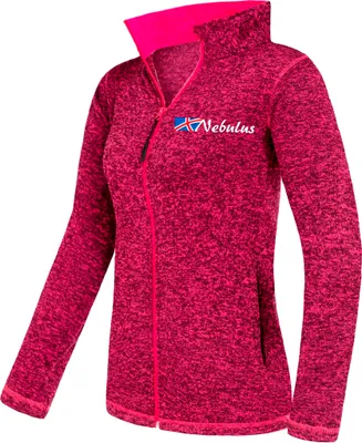 Produktbild von Nebulus Fleecejacke TANNA Damen, warme Fleece Jacke, mit langem Full-Zip Reißverschluss, P5195 - Damen, fuchsia-pink, L/40