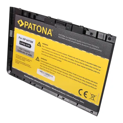 Produktbild von PATONA 2799, Akku, HP, EliteBook Folio 9470, 9470m