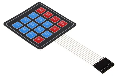 Produktbild von 4x4 Tastenfeld / Matrix - Eingabefeld