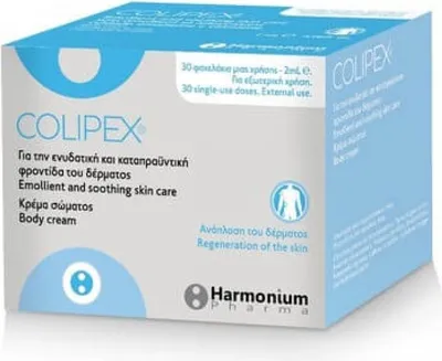 Produktbild von Harmonium Pharma Colipex Körpercreme für diabetische Haut 30 Beutel*2ml