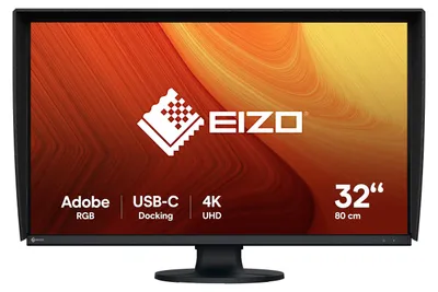 Produktbild von EIZO ColorEdge CS3200X, 80 cm (31.5"), 3840 x 2160 Pixel, 4K Ultra HD, LCD, 14 ms, Schwarz